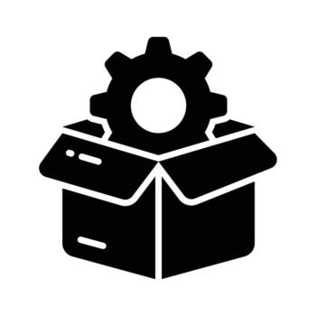 Take a look at this unique designed icon of product development. vector