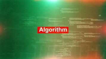 algoritmo en tecnología antecedentes video
