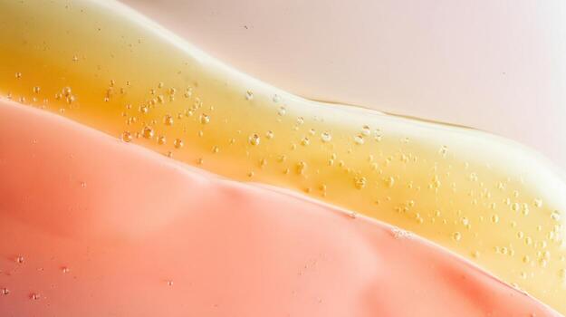 Abstract layered colorful liquid textures with soft gradients and subtle highlights photo