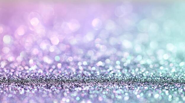 Abstract glitter background soft colors with bokeh sparkles for design photo