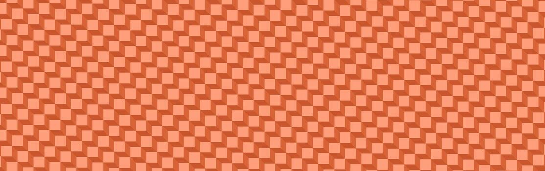 Geometric Cube Pattern in Warm Tones vector