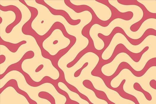 Abstract wavy pattern in soft colors vector