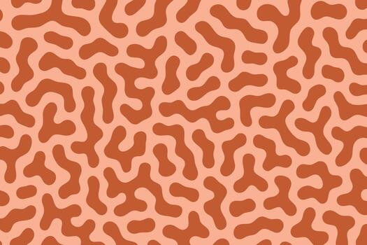 Abstract brown pattern background design vector