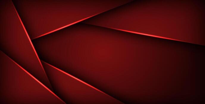 rojo geométrico triángulo antecedentes superposición capa en negro espacio para texto y antecedentes diseño... vector