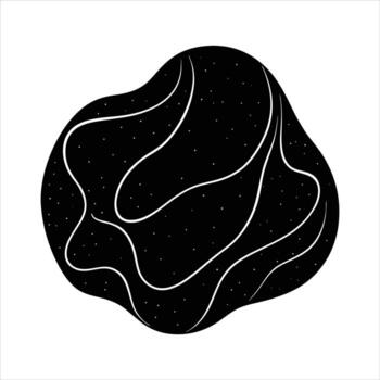 suave pastel resumen gota formas vector