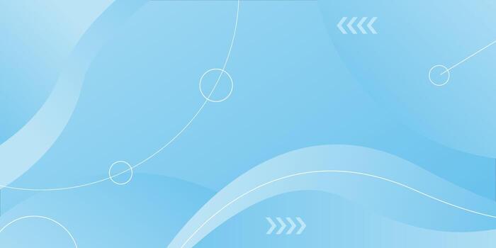Abstract Light Blue Background with Geometric Shapes and Lines Design. vector