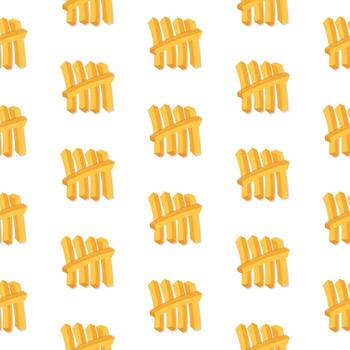 Seamless Pattern of Cartoon Tally Marks Counting vector