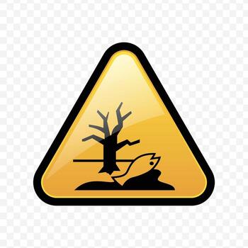 Yellow triangle danger sign with lightning bolt and explosion warning vector