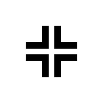 Professional Exit Fullscreen Solid Icon for Digital and System Interface vector