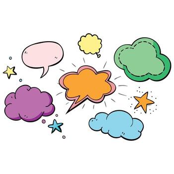 generativo diseño resumen nube icono minimalista clima gráfico elemento vector