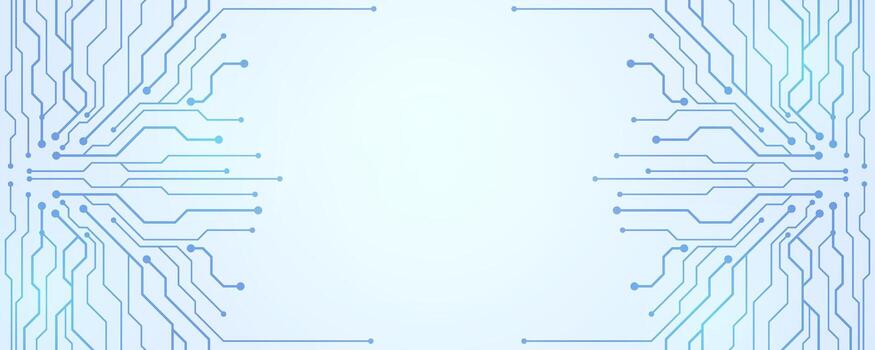 ligero azul circuito tablero caminos reflejando en un blanco antecedentes vector