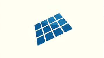 solar painéis rede tecnologia renovável energia fonte. video