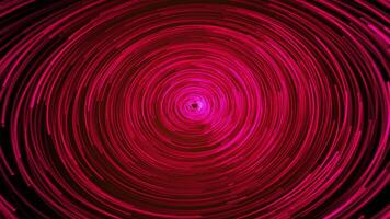 abstrakt roterande partikel yta fält, flerskiktad partikel cirklar, partikel virvlar, partikel virvel . avancerad trogen spiral. roterande virvlande bakgrund. video