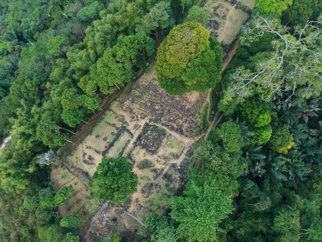 Capturing the ancient mystery of Gunung Padang with a high-definition drone photo