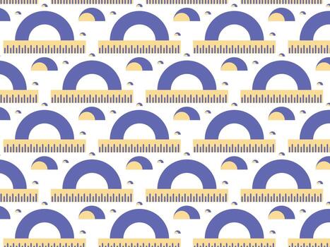 seamless background pattern design of an education protector vector