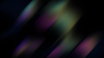 linjär lila grön lutning fläck animering med mjuk Färg strömma och abstrakt rörelse bakgrund slinga video