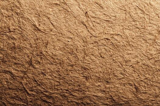 Textured natural brown fiber surface with organic patterns photo