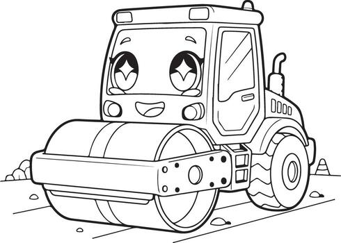 Friendly Rolling Fun vector