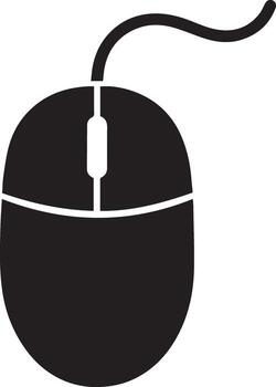 Minimal Computer Mouse Icon vector