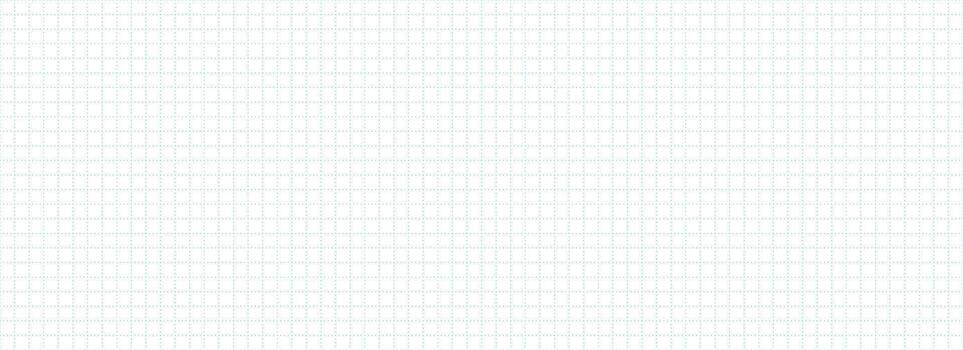 Planer page with blue dotted square grid. Seamless checkered paper pattern. Simple squared graph texture. Bullet journal notebook background. School math lined sheet wallpaper vector