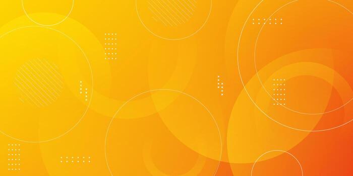 brillante naranja resumen antecedentes con suave superposición circular formas y degradado tonos vector