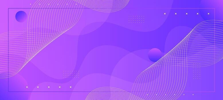 Purple futuristic background with abstract soft box shapes and glowing gradient effect ideal vector