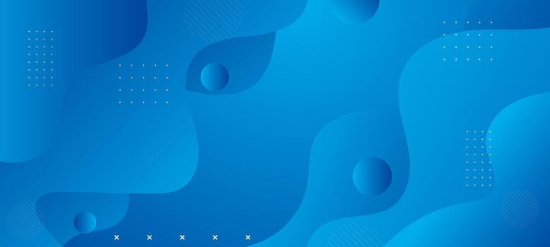 oscuro azul en capas resumen antecedentes con suave 3d formas y suave ligero reflexiones Perfecto vector