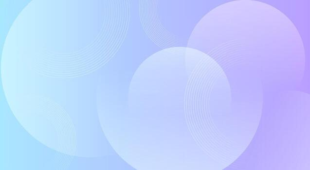 Minimal purple pastel background with abstract circular shapes and gentle gradient perfect vector