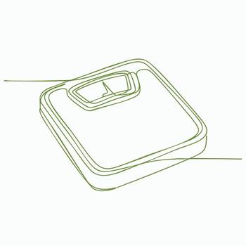 Close-up of a modern electronic device with a sleek design and a rectangular shape, featuring a small screen and minimalistic interface vector