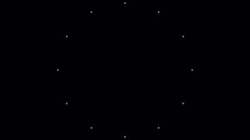 sicksack- linje explosion alfa kanal animering pulserande radiell rader och sicksack- mönster i röd och grå. symmetrisk skurar av ljus och energi i mörk Plats, geometrisk former exploderande från Centrum. video