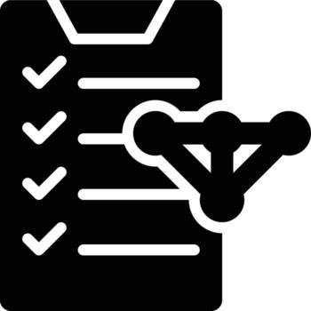 dependencia, dependencias, proyecto dependencia glifo sólido icono vector