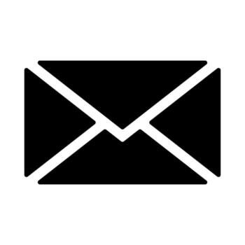 Envelope Message Solid Icon Design vector
