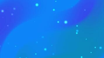 Blau Gradient Hintergrund mit klein hell Beleuchtung perfekt zum futuristisch Design Projekte oder Technologiethemen Präsentationen, Hinzufügen ein modern berühren. video