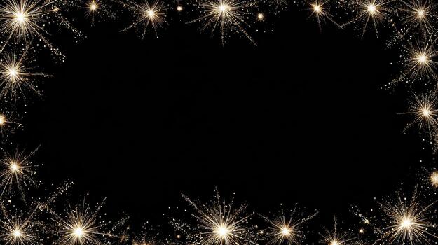A black background with sparkles on it photo