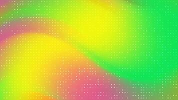 aurora godis dynamisk bakgrund animering med vibrerande gradienter och skimrande prickar skapande en modern, evolving textur video