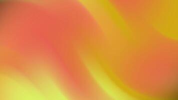 abstracts abstrakt bakgrund animering med strömmande gul och orange färger skapande en dynamisk och slät lutning video