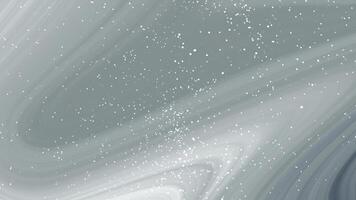 oceanisk grå toner abstrakt rörelse bakgrund med virvlande grå gradienter och gnistrande vit partiklar skapande en drömmande atmosfär video