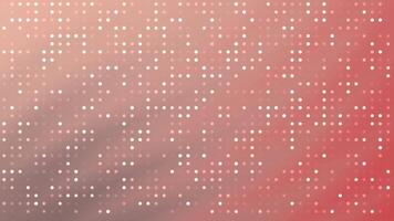Autumn Orange Neutral Retro style flashing dots animation with gradient red background creates a dynamic vintage effect perfect for design video