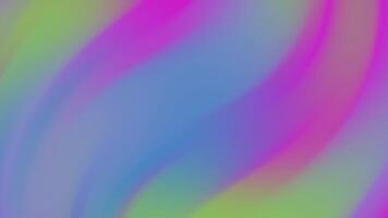 abstracts abstrakt lutning bakgrund animering med vågig färgrik suddig rader och slät övergångar effekt video