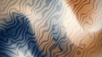 azul-marinho hipnotizante abstrato animação características fluindo orgânico padrões dentro azul, bege, e branco gradientes perfeitamente looping. video