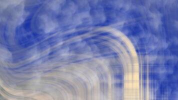 Marin mjuk persika eterisk blå abstrakt med strömmande rader och mjuk gradienter skapande en drömmande, konstnärlig bakgrund design. video