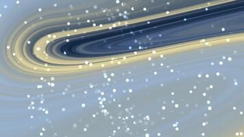 profundo mar resplandor elegante resumen antecedentes animación con arremolinándose colores y bokeh efecto para moderno proyectos video