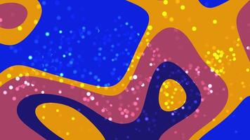 A colorful abstract background with a swirl pattern video