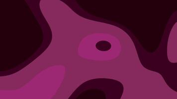 moderno abstrato fundo apresentando dinâmico fluindo roxa e magenta camadas, criando uma sentido do profundidade e fluido movimento video