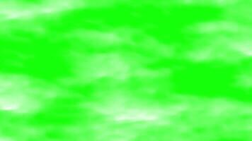 abstrakt ljus grön moln mönster med mjuk vit texturerad överlägg, skapande en vibrerande och eterisk bakgrund video