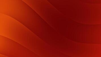 dynamisk abstrakt bakgrund med strömmande röd och orange lutning vågor, perfekt för modern digital design projekt och iögonfallande presentationer video
