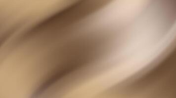 Abstract smooth flowing wavy fabric texture in warm neutral tones with soft lighting and a gentle gradient video