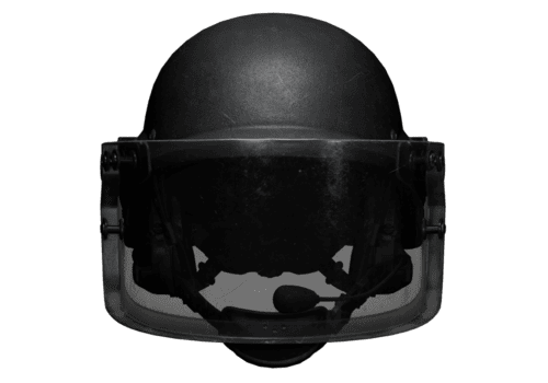 polizia casco protezione visiera png