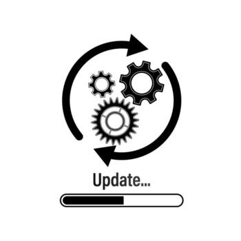 Software update people for mobile app design. Isometric illustration. Mobile application design. Technology network illustration. vector