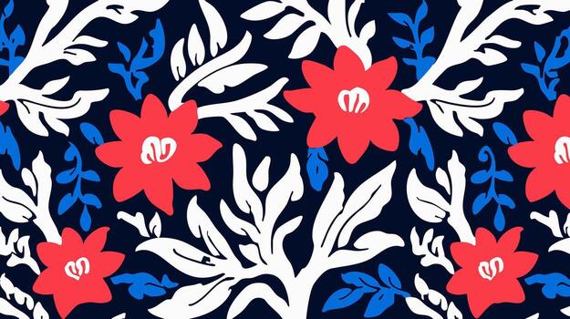 Batik Pattern with Parang Motif Seamless Background vector